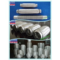 Exhaust flexible pipe connector/flexible metal hose for exhaust pipe