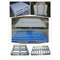 Hot galvanizing steel foldable tire pallet for sale in china