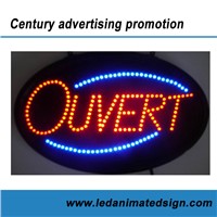 High Brightness Business Usage Animated LED Sign