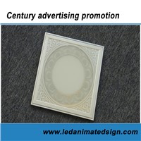 CE Approved Flat LED Panel Light for Business Decoration with Recessed Mounting