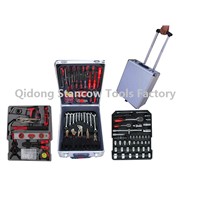ST-386 186PC household tool kit in strong ABS case