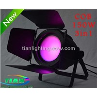 150W COB LED PAR / LED Spot / LED Projector (PAR-TCOB150W 3in1)