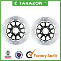 TARAZON brand CNC alloy aluminum motorcycle brake rotor
