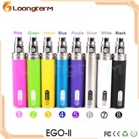 newest EGO II Battery mod ecigrette with Various Colors