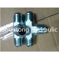 Jic Male 74 Deg Tee/Hydraulic Adaptor/Hydraulic Fitting