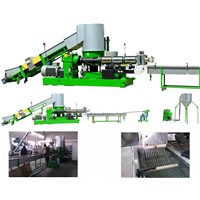 Two Stage Strand PE Granulation Line With Agglomerator