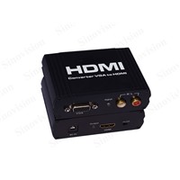 VGA to HDMI converter  convert VGA+ R/L to HDMI output
