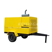 Movable Motor Drive Screw Air Compressor