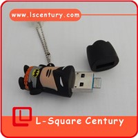 Two to one usb flash driver full capacity memory disk made in china