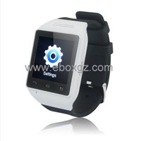 GPS Smart Watch phone Quad-bands: GSM850,900/1800/1900 MHz