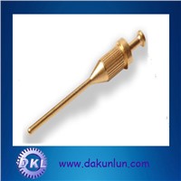 High Precision brass CNC Machining Parts with thread