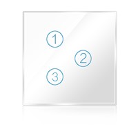 Wireless infrared wifi remote control networking zigbee dimmer touch panel switch