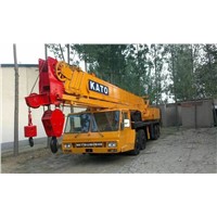 used kato 50t mobile truck crane , kato nk-500e-v used 50ton crane