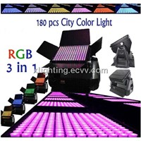 Buildings Towers Wash 180*9W RGB 3 in 1 DMX Wireless Led City Color Light