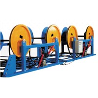 Coil cradle for metal sheet