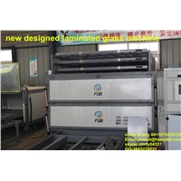 Excellent performance bending tempered glass laminated equipment