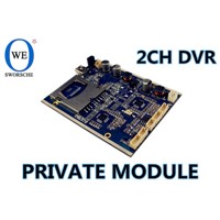 Two Channel SD Card DVR Module Board_SWORSCHE Private DVR Storage Module