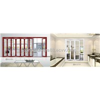 hotsale aluminium alloy folding doors with top quality