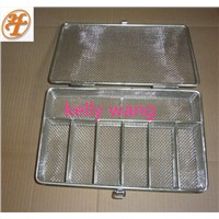 stainless steel high temperature sterilizing mesh basket