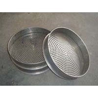 Perforated metal for test sieve