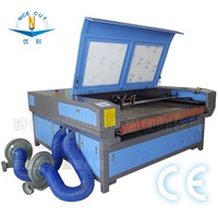 Double Heads Full-Automatic Multi-Function Fabric Laser Cutting Mahine (NC-1810)