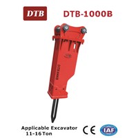 Silenced DTB-1000BHydraulic Breaker for 11-16 ton excavator