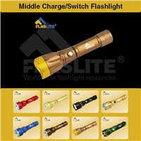 LED Middle Charging Flashlight/Middle Switch Flashlight -Flaslite