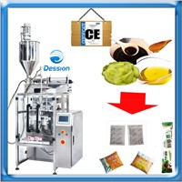 Salad/sauce/soy/liquid/pasty fluid/oil packaging machine packing/wrapping machine film/bag packaging