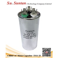 Sunatn TS11-25 CBB65 AC Motor Capacitor (Dual Type)
