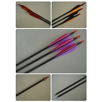 carbon fiber arrow, archery arrow, carbon arrow shaft, spine 300 arrow