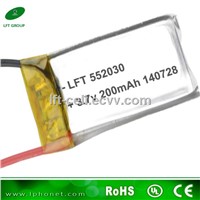 high rate 15c 552030 3.7v 200mah li-polymer battery for WLtoys V911 Upgraded 4CH Mini RC Helicopter