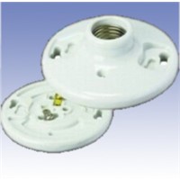 porcelain lamp holder 507-2 E27