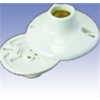 porcelain lamp holder 507-1 E27
