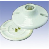 porcelain lamp holder 507-3 E27