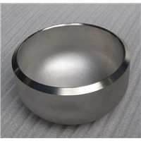 stainless steel butt welded cap