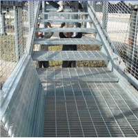 steel stair treads grating