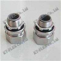 stainless steel liquid tight connector straight flex connector