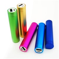 Metal tube power bank for iphone Samsung HTC