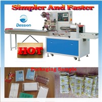 Playing card rechargeable card/prepaid card/ certificate card/IC card bag-packaging machine