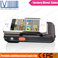 2015 New Portable Bluetooth 1D 2D Barcode+HF+UHF RFID Scanner and Reader