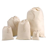 Draw String Cotton Muslin Bags/ Wedding Bag/ Gift Bag