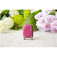 Ryval suitcase USB 2.0 flash drive Red