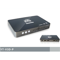 2D to 3D converter 2X1 3D tv video converter Support all 3D format conversion