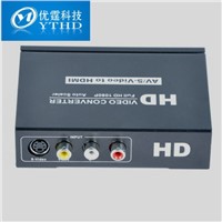 AV+L/R to HDMI video Converter CVBS+S-VIDEO+R/L AUDIO To HDMI