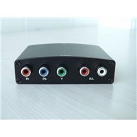 HDMI to YPbPr R/L Audio Converter hdmi  ypbpr tv converter