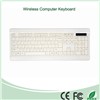 White Color Hot Selling 2.4Ghz Wireless Keyboard