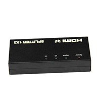 for Promotion! 1 to 2 HDMI Splitter with 3D, 4k X 2k,1.4V
