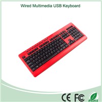 Made In China Hot Selling Wired USB  Multimedia Keyboard