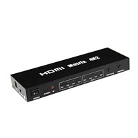 Promotion! V1.4 HDMI Matrix 4*2 with IR Control, RS232