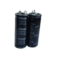 UUcap 450WV 450uF Snap-in Aluminum Electrolytic Capacitor Photo Flash Capacitor